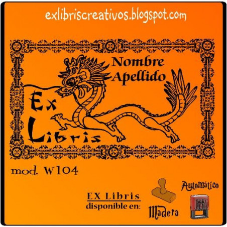 ExLibris Dragon oriental