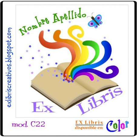 ExLibris Libro del arcoíris