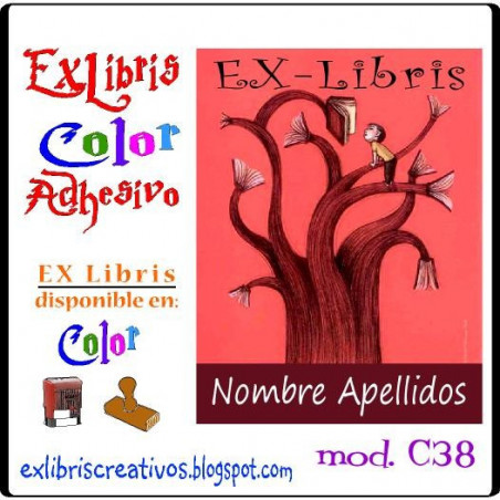 ExLibris Arbol libro