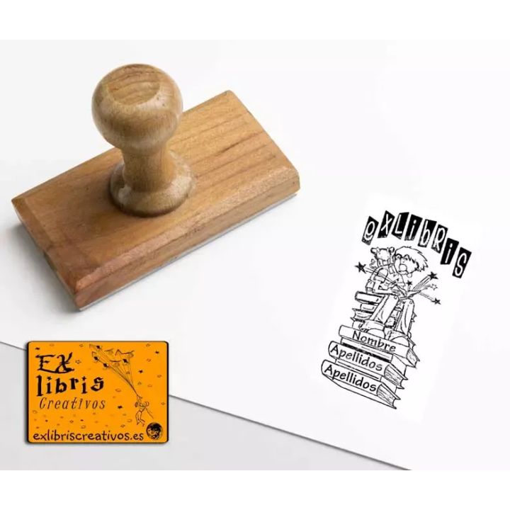 ExLibris Libro mágico