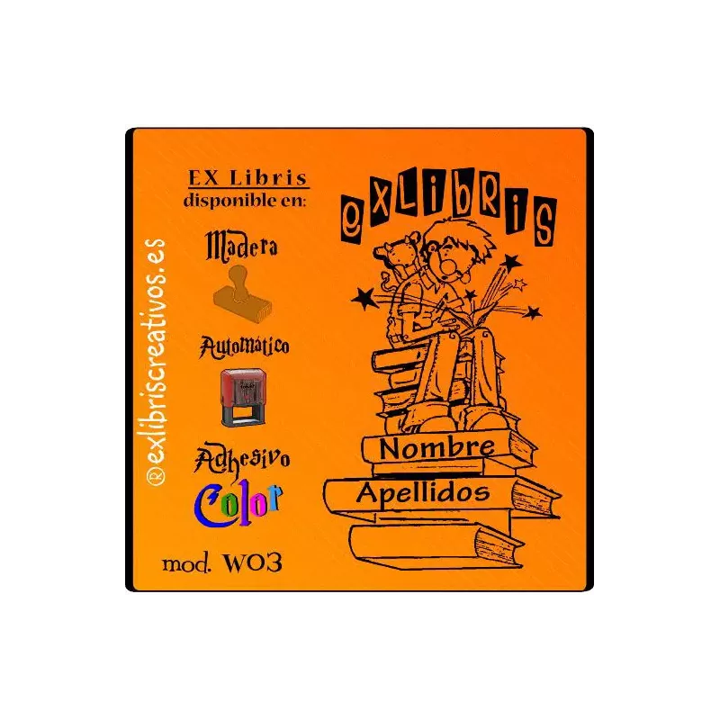 ExLibris Libro mágico