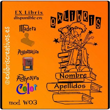 ExLibris Libro mágico