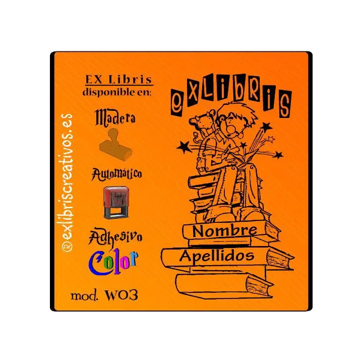 ExLibris Libro mágico