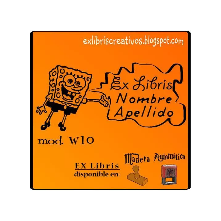 ExLibris BOB esponja