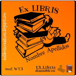 ExLibris Chico leyendo en rincón