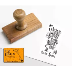 ExLibris Libro personajes