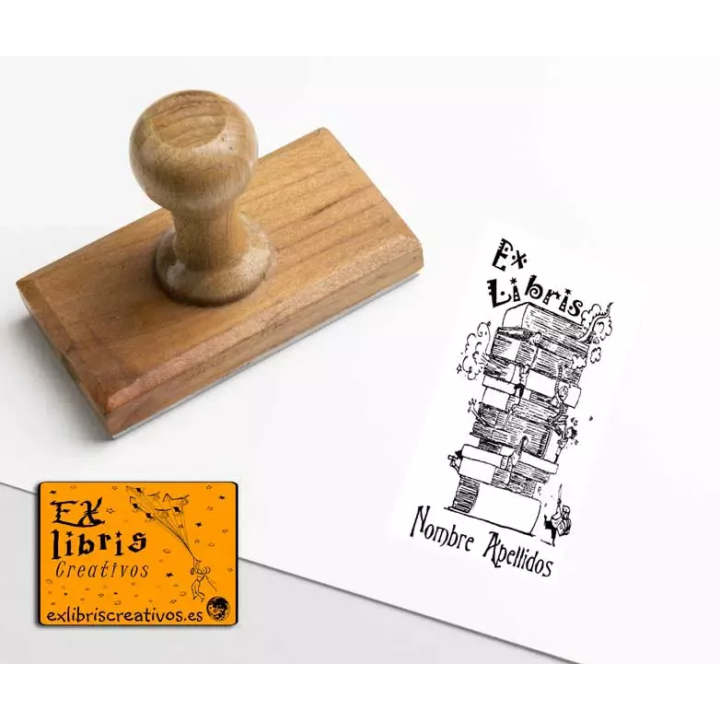 ExLibris Libro personajes