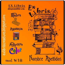 ExLibris Libro personajes