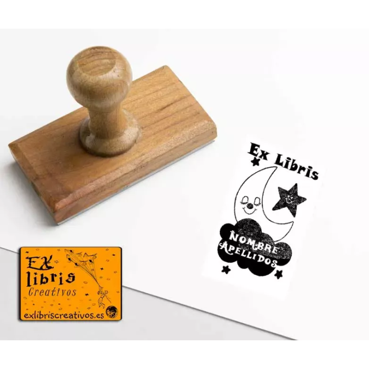 ExLibris Luna soñando