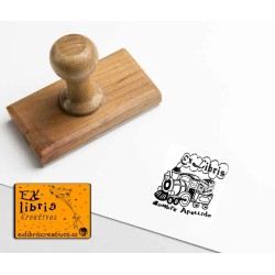 ExLibris Tren biblioteca