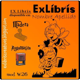 ExLibris Abeja Maya