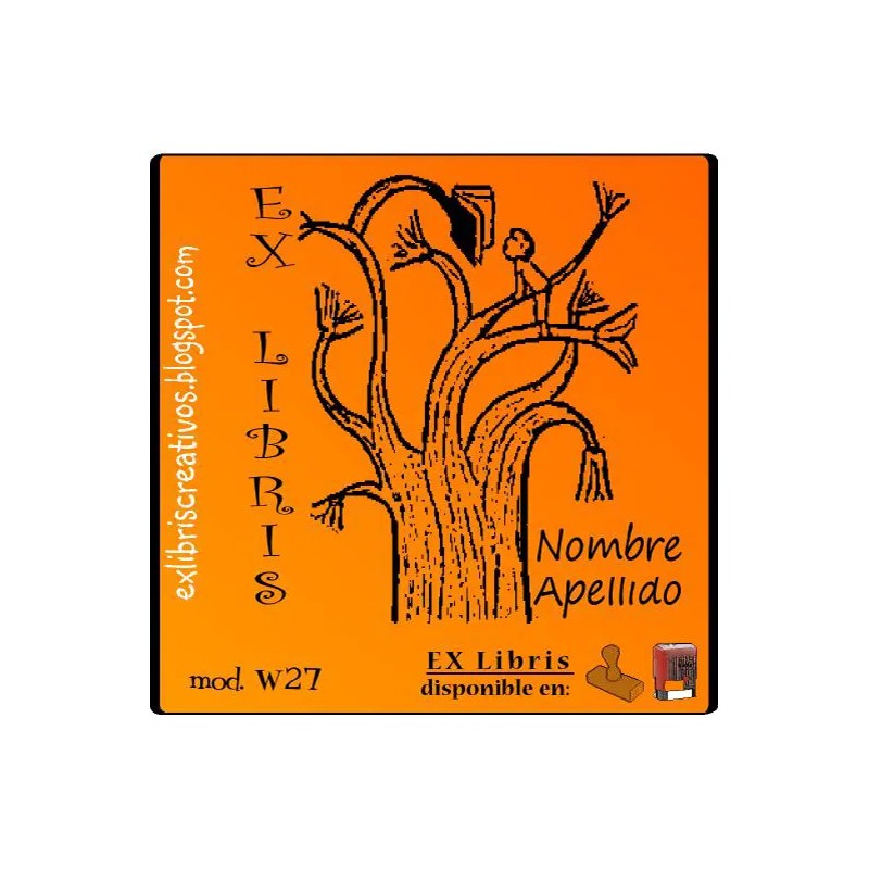 ExLibris Árbol libro