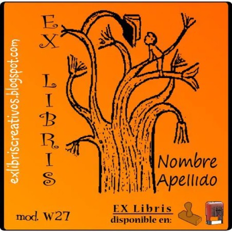 ExLibris Árbol libro