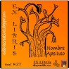 ExLibris Árbol libro