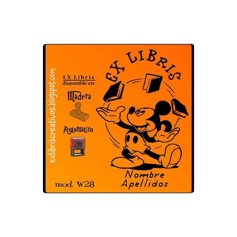ExLibris Mickey Mouse