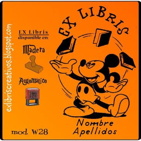 ExLibris Mickey Mouse