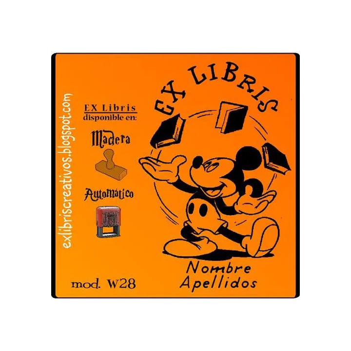 ExLibris Mickey Mouse