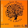 ExLibris Árbol de las manos