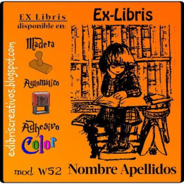 ExLibris Lectora con gato