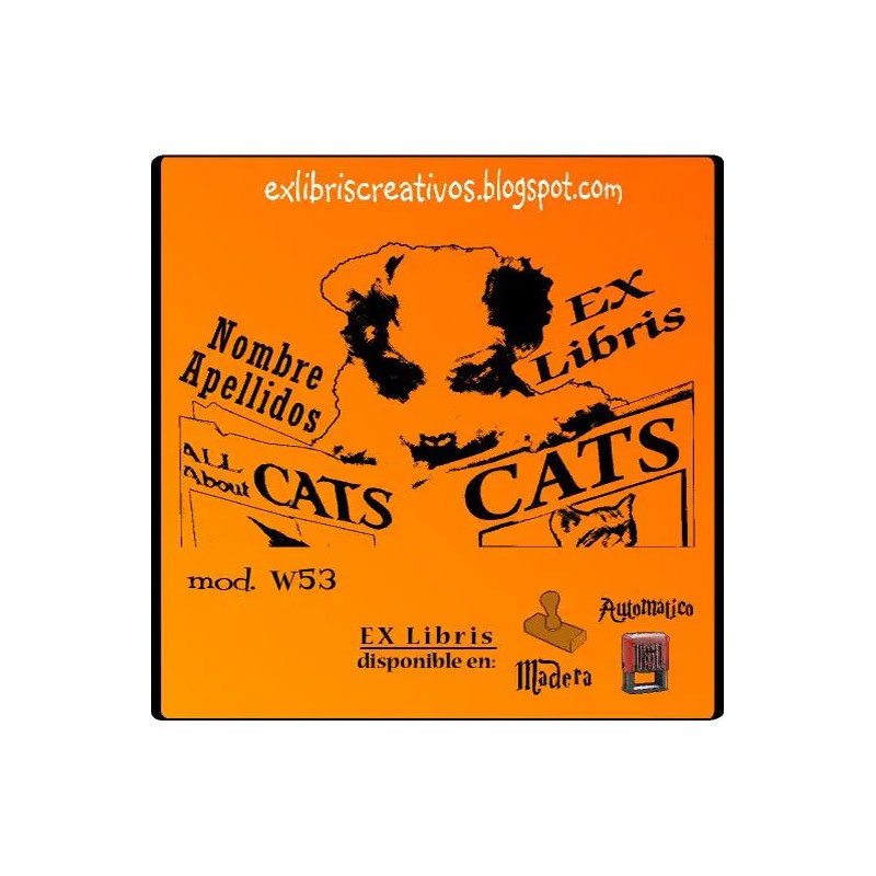 ExLibris Perro leyendo