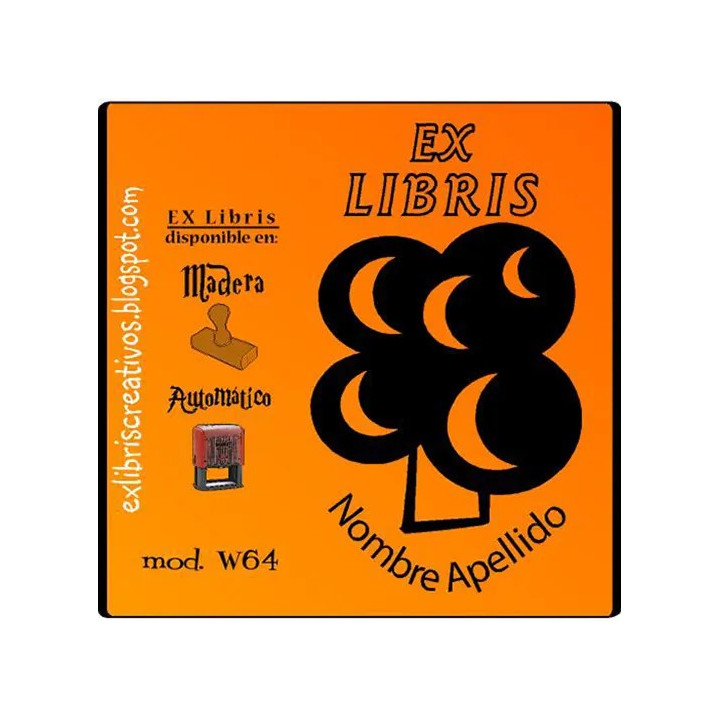 ExLibris Árbol de lunas