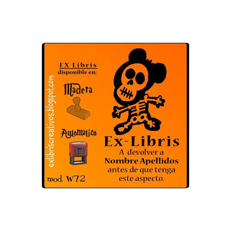 ExLibris Calavera