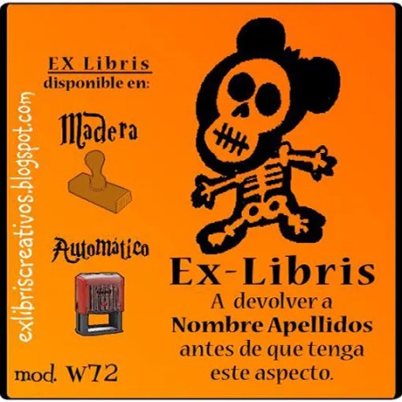 ExLibris Calavera