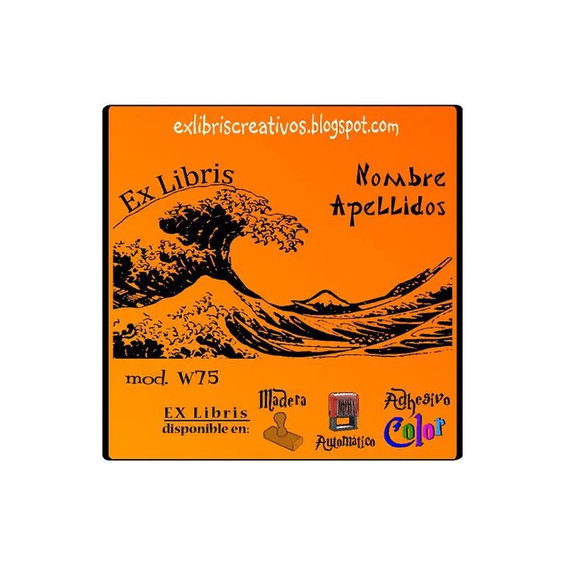 ExLibris Hokusai