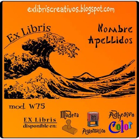 ExLibris Hokusai
