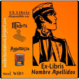 ExLibris Corto Maltés marino
