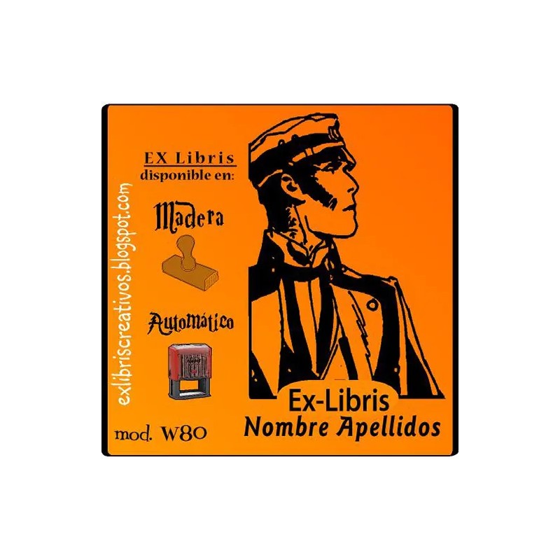 ExLibris Corto Maltés marino