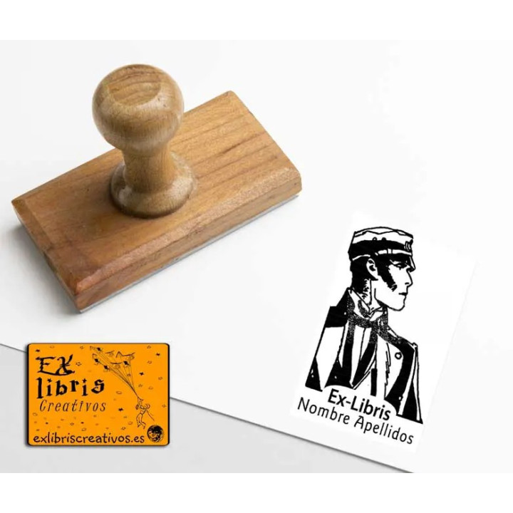ExLibris Corto Maltés marino