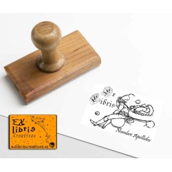 ExLibris Barón de Münchhausen