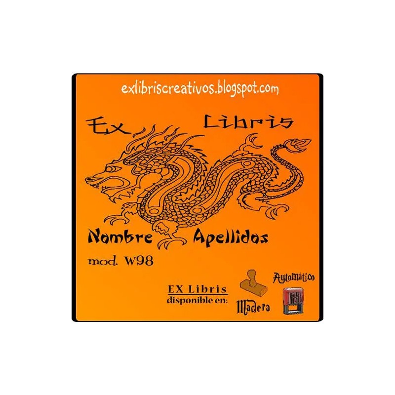 ExLibris Dragón chino ExLibris Dragón chino