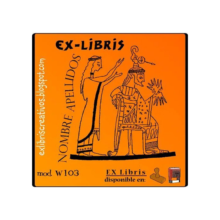 ExLibris Nacimiento Atenea