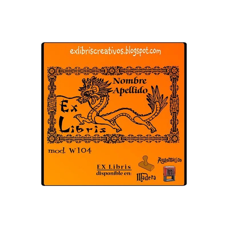 ExLibris Dragon oriental ExLibris Dragon oriental