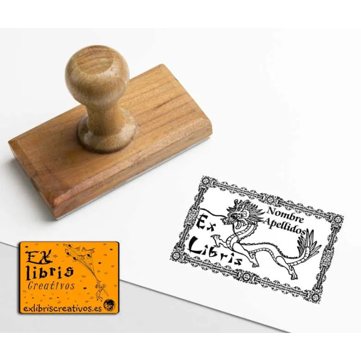 ExLibris Dragon oriental