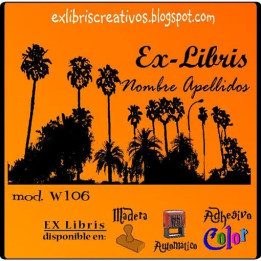ExLibris Palmeras de Sevilla