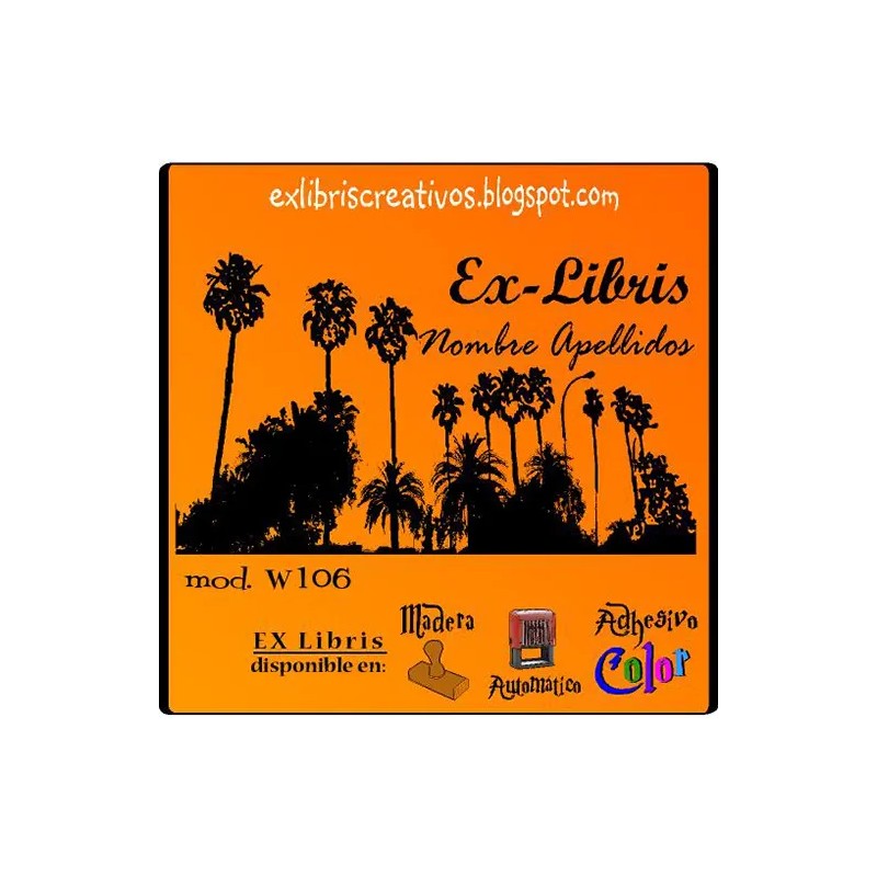 ExLibris Palmeras de Sevilla