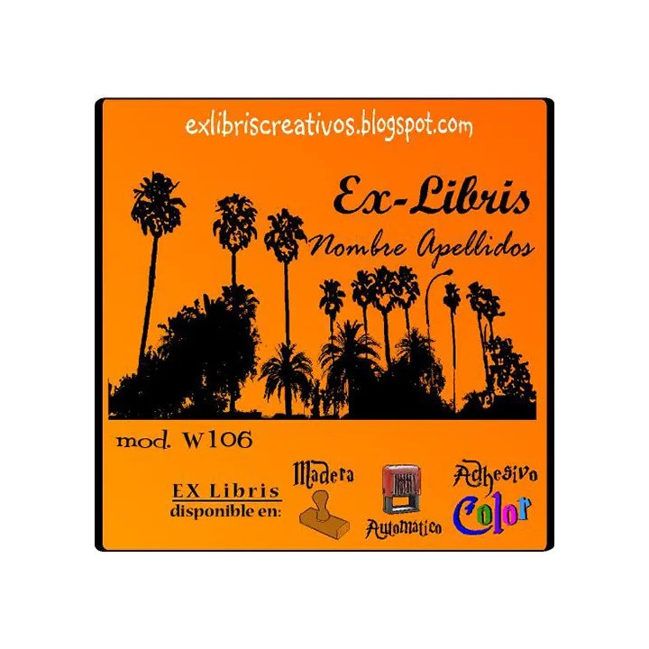 ExLibris Palmeras de Sevilla