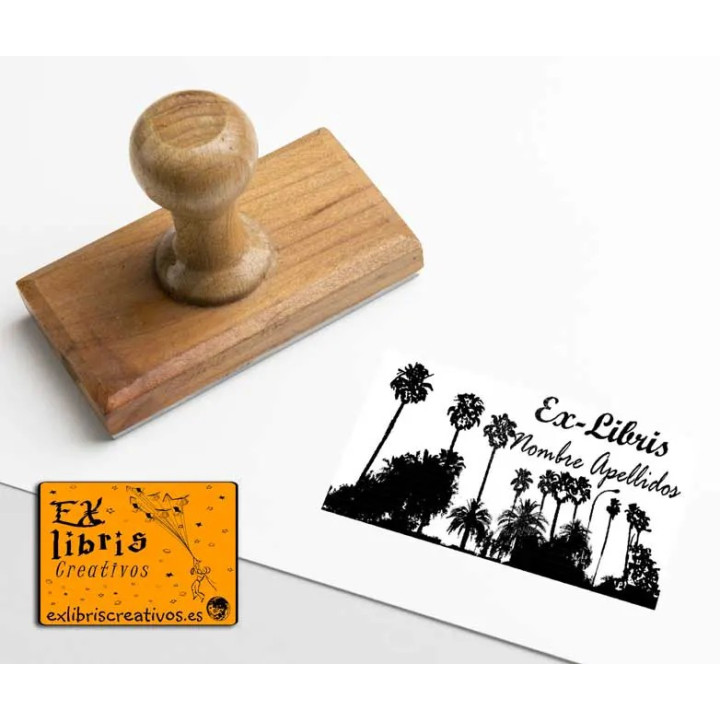 ExLibris Palmeras de Sevilla