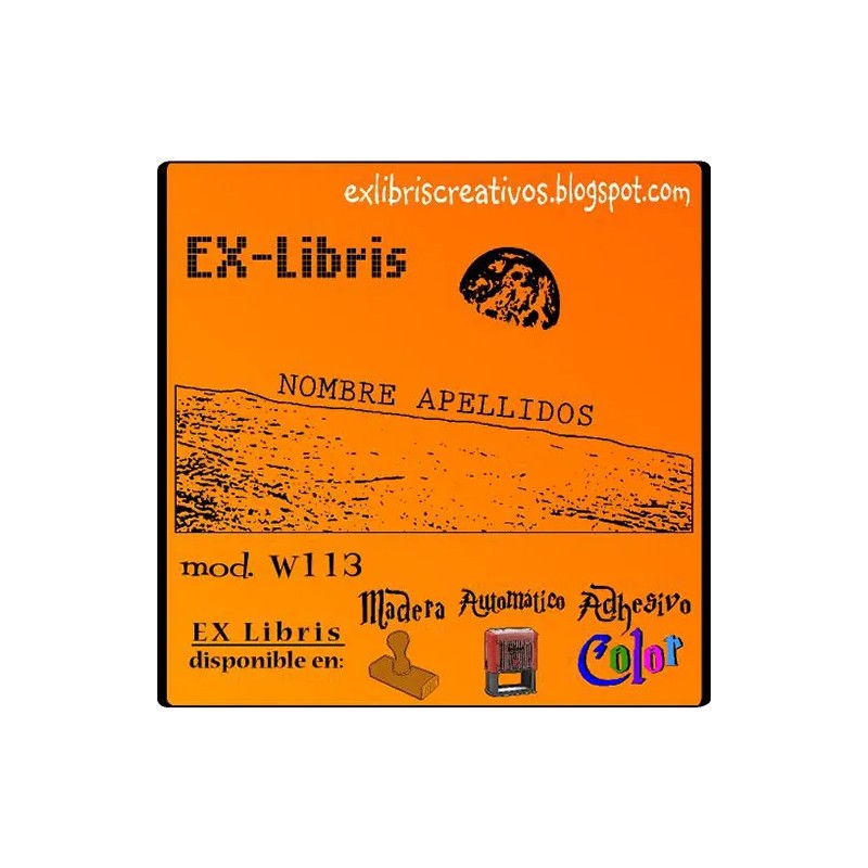 ExLibris Punto azul
