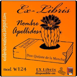 ExLibris Libro maceta