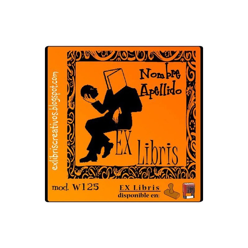 ExLibris Cabeza libro