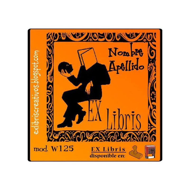 ExLibris Cabeza libro