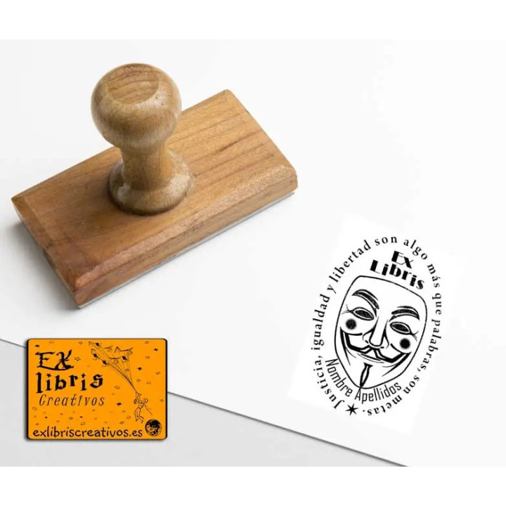 ExLibris Vendetta máscara