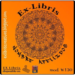 ExLibris Mandala círculo