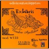 ExLibris Barco dragón