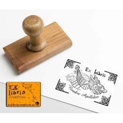 ExLibris Barco dragón
