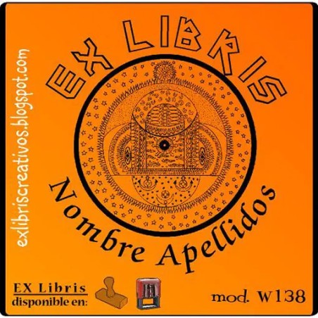 ExLibris Mandala kosmische